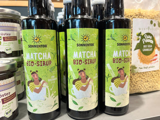Matcha - die Wurzeln und die Blüten