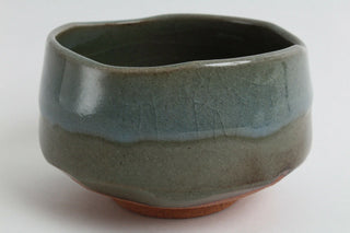 Chawan Kokeniwa Seitenansicht ruhige Glasurstruktur