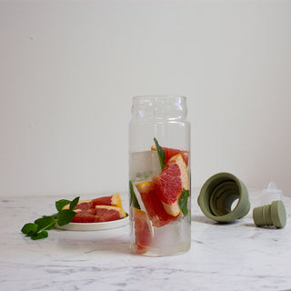 Coldbrew-Flasche Hario Filter in Bottle 300 ml Smokey Green