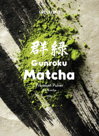 Matcha Gunroku 100g Dose Nachfüllsäckchen