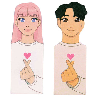 Paper Poetry Sticky Notes Manga 2x 25 sheets 20x56mm