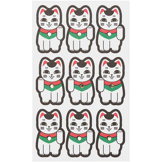 Paper Poetry Sticker Jardin Japonais Katzen 32 Stück
