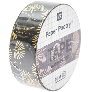 Washi Tape Jardin Japonais Farnblätter Verpackung mit japanischem Muster