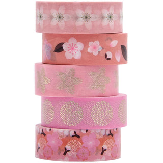 Paper Poetry Tape Set Kirschblüten 5-teilig