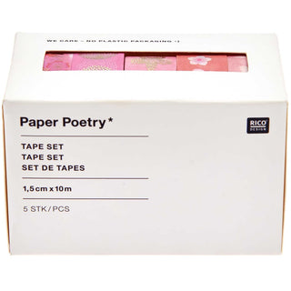 Paper Poetry Tape Set Kirschblüten 5-teilig