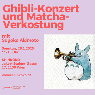 Studio Ghibli Konzert & Matcha-Verkostung - Ticket