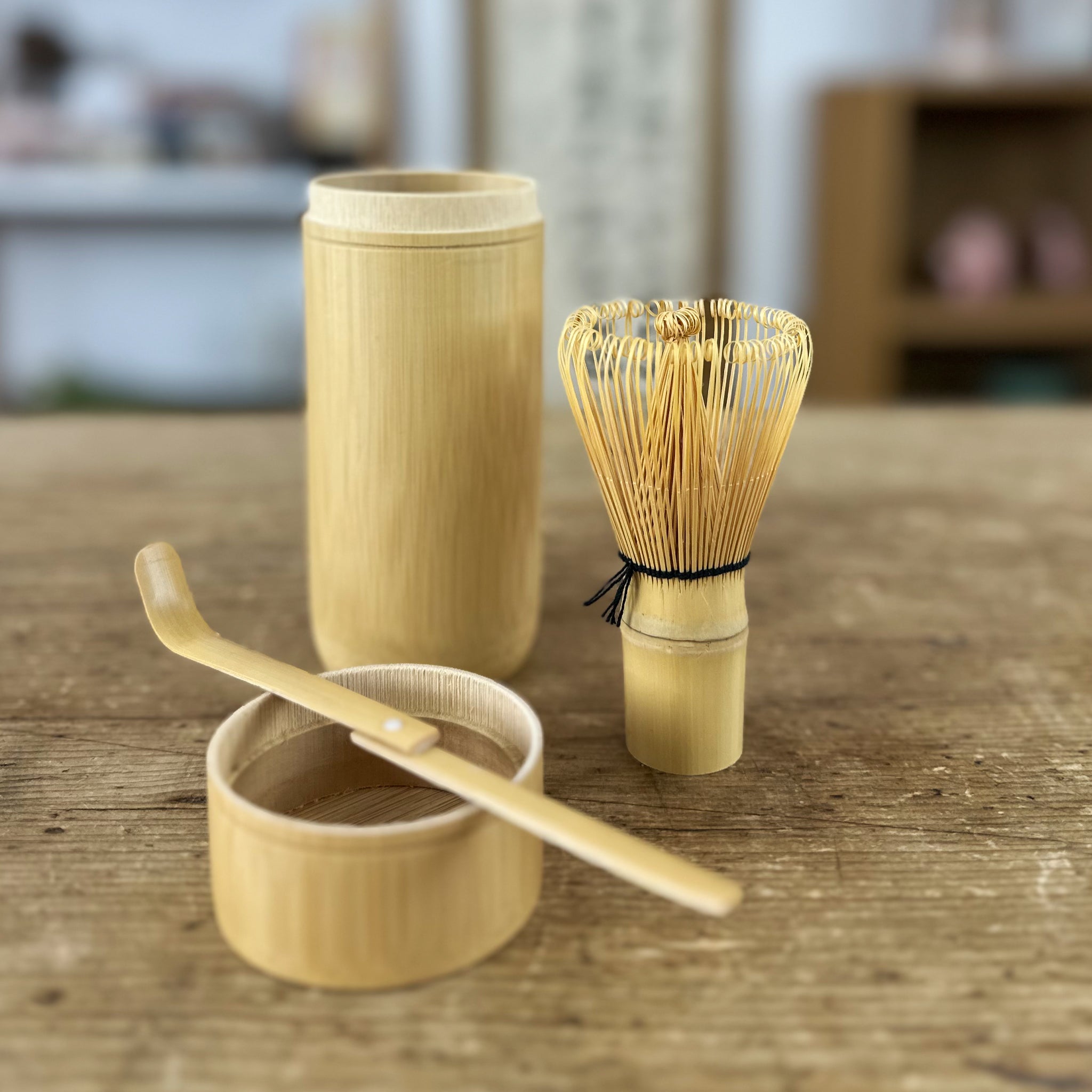 Matcha Kit 5 Pièces,Comprend le Fouet Matcha en Bambou,Support Fouet Matcha,Tamiser à Matcha,etc. pour Amateurs de Matcha. - Maison Matcha Kit 5 Pièces,Comprend le Fouet Matcha en Bambou,Support Fouet Matcha,Tamiser à Matcha,etc. pour Amateurs de Matcha. - Maison