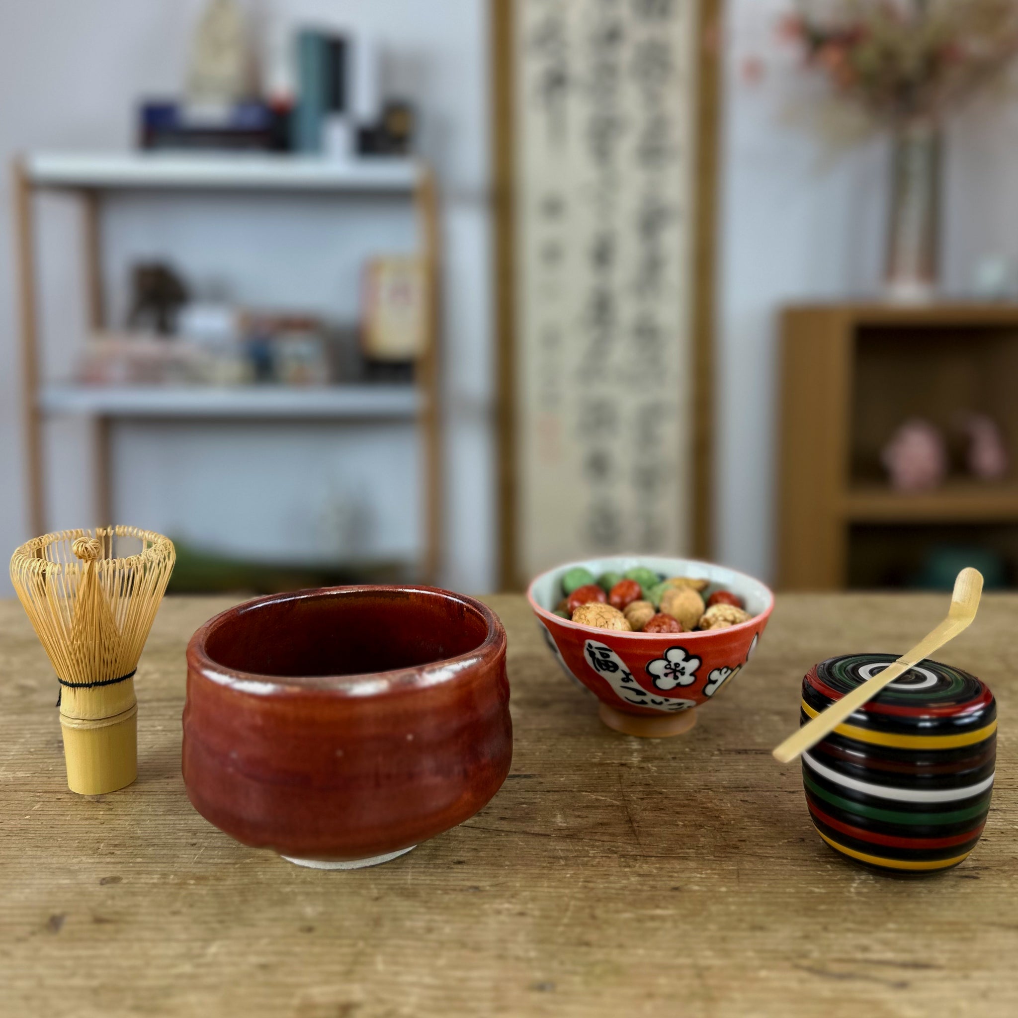 Matcha-Teedose