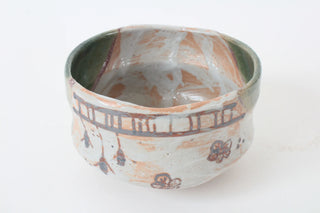 Chawan Hanamon Innenansicht mit sanften Farbverläufen