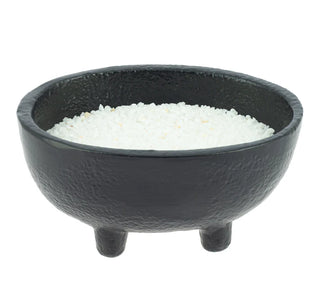 Dhruva Räuchergefäß aus Gusseisen mit Marmorsand gefüllt