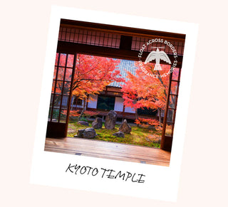 Kyoto Tempel Japan Herbstgarten als Duftinspiration für Fragrance Memories Räucherstäbchen