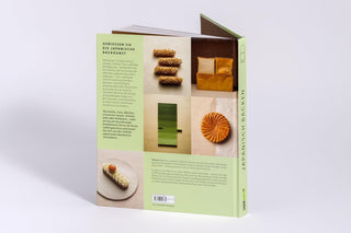 Japanisch Backen Kochbuch Rückseite mit Shokupan, Sando und Patisserie-Fotos