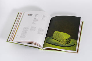 Japanisch Backen Innenseite mit Rezept für Matcha Crêpe-Torte