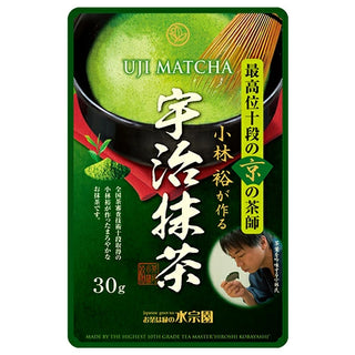 Uji Matcha Kobayashi 30 g – Premium Matcha mit intensivem Umami, ideal für Usucha und Matcha Latte, hergestellt von einem 10. Dan Teemeister